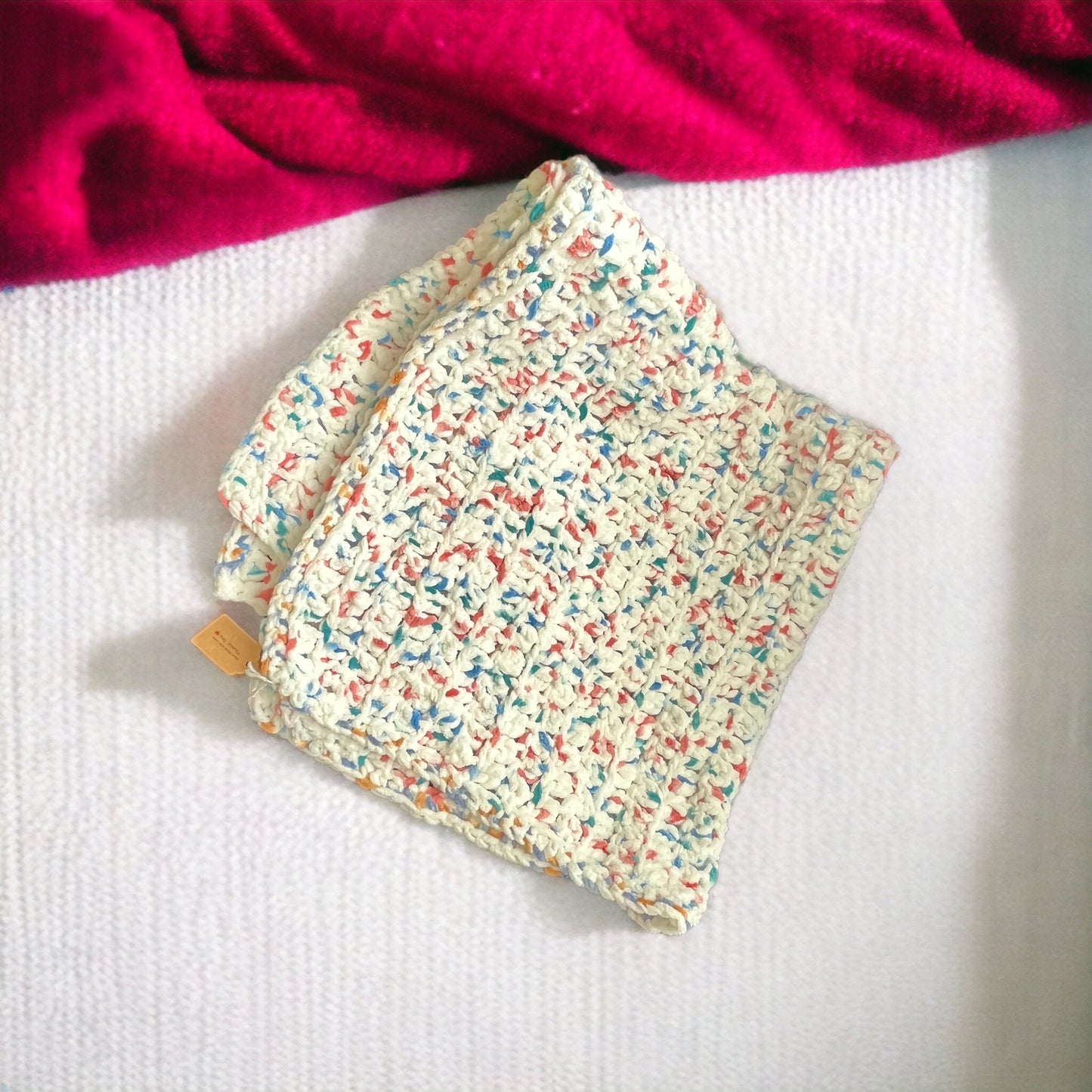 Chunky Crochet Velvet Blanket. Baby Kids Favourite. Handmade with Love 💕